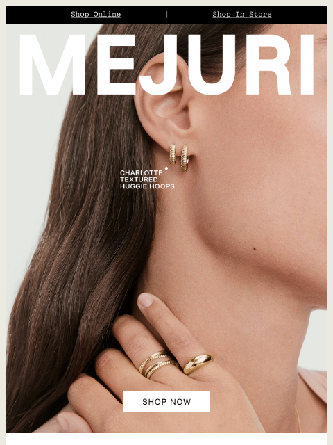 mejuri newsletter: The Easiest ‘Yes’ for Your Stack
