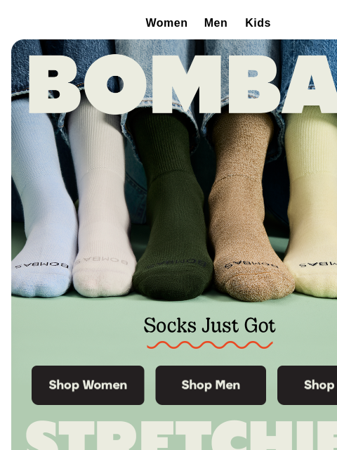 bombas newsletter: The Slouchy Socks You’ve Been Looking For