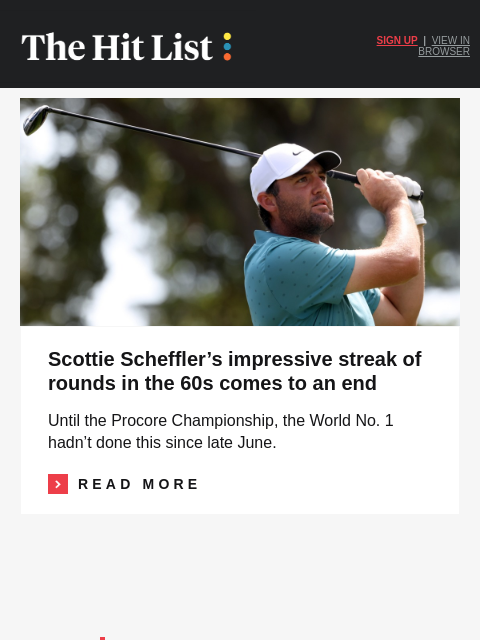 golfdigest newsletter: How to rip your irons like a pro