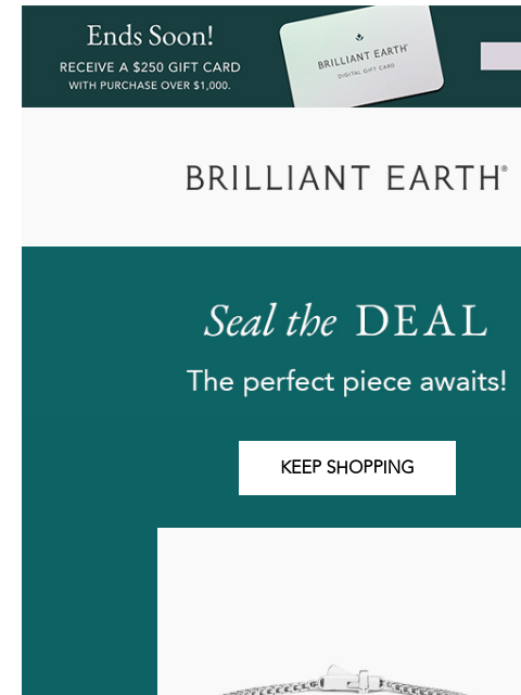 brilliantearth newsletter: It’s (almost) in the bag