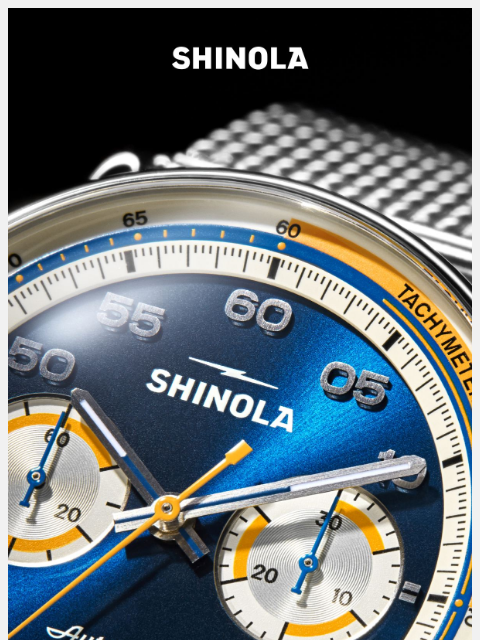 shinola newsletter: Open Road is on the Horizon.
