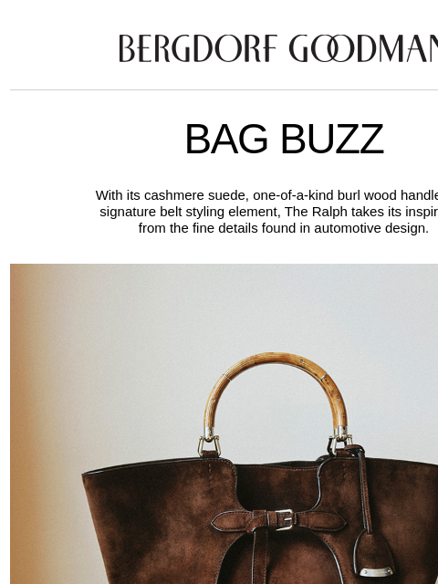 bergdorfgoodman newsletter: Ralph Lauren’s Modern Icons