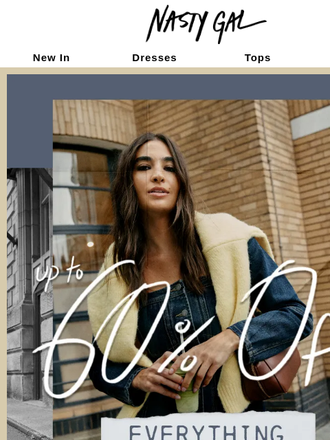 nastygal newsletter: Step into style