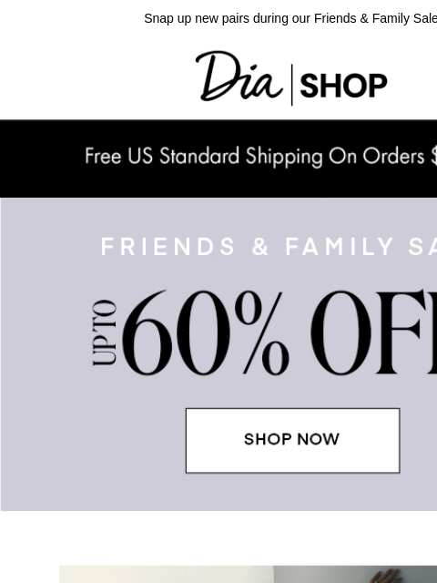 dia newsletter: Up to 60% off Must-Have Denim 👖