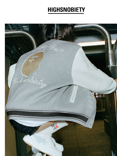 highsnobiety newsletter: BAPE x Highsnobiety Shop Now