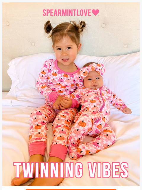 spearmintlove newsletter: Sibling Style Goals: Fall Edition 👯‍♀️