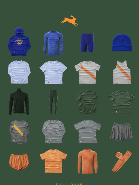 tracksmith newsletter: Your Fall Routine, Refreshed