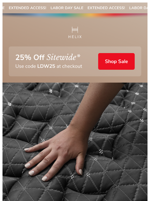 helixsleep newsletter: Your best sleep is days away