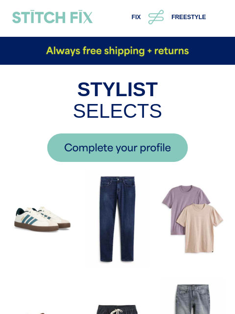 stitchfix newsletter: Expert picks in your size