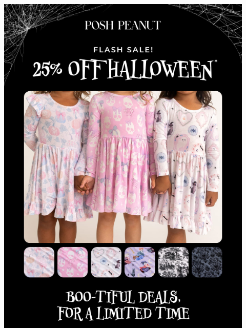 poshpeanut newsletter: 🎃 Halloween Sale: 25% Off, Select Styles