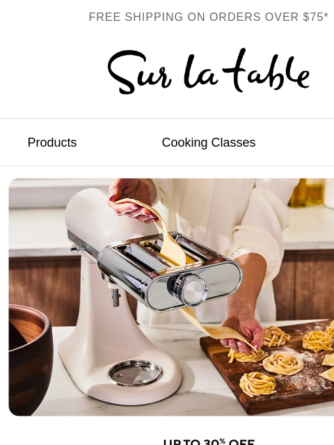surlatable newsletter: Give your mixer a glow up.