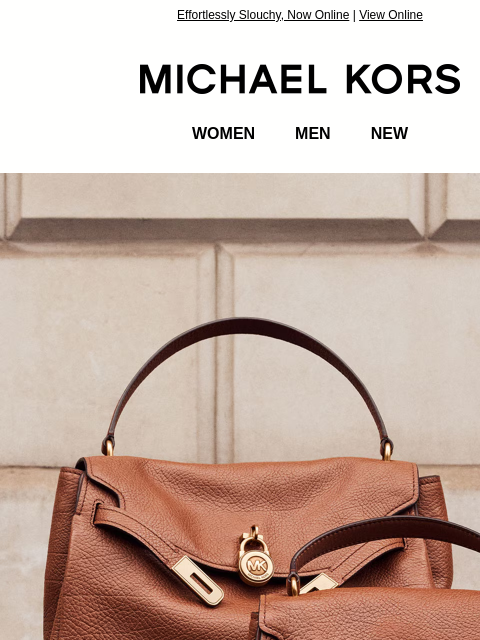 michaelkorsmail newsletter: A Relaxed New Take On Our Iconic Hamilton Bag