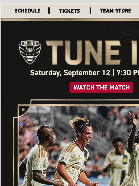 atlutd newsletter: It's Matchday | TONIGHT 7:30 pm