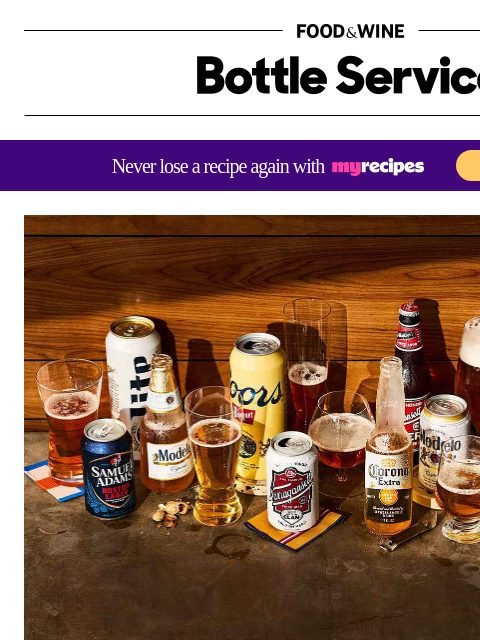 foodandwine newsletter: The Cheap Lager That Won Over Our Whole Office