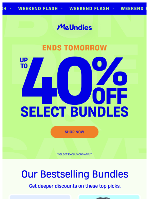 meundies newsletter: Don't know where to start?