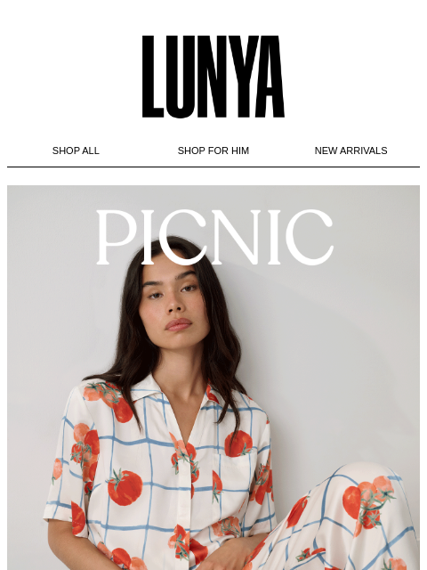lunya newsletter: Picnic Perfect