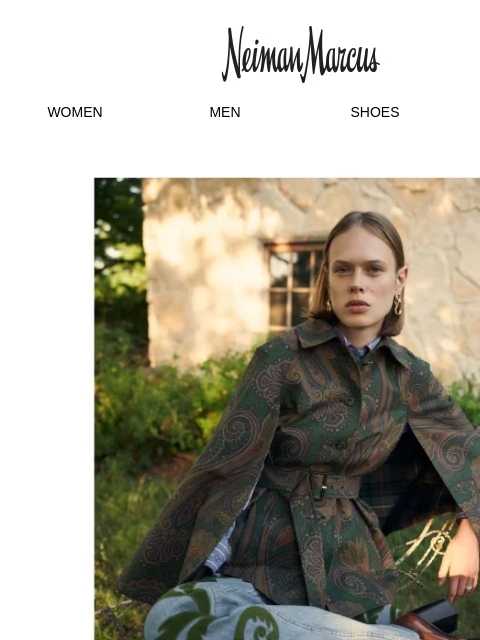 neimanmarcus newsletter: Etro’s Fall 2026 Collection