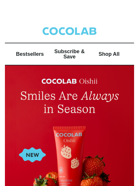 cocolab newsletter: Too juicy to resist 🍓