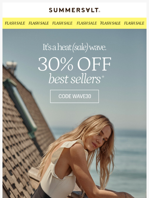 summersalt newsletter: All our best. All 30% Off.