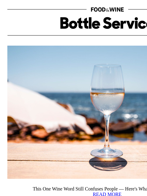 foodandwine newsletter: This One Wine Word Still Confuses People
