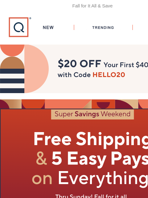qvcemail newsletter: This Weekend! Free Ship on Everything