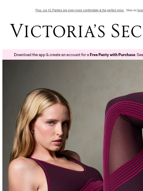 victoriassecret newsletter: NEW VSX You'll Want to Wear Everywhere