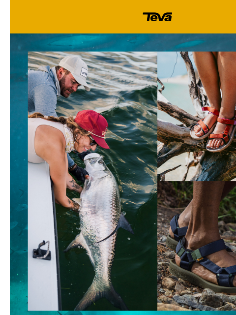 teva newsletter: Hydratrek. Your amphibious adventure sandals.