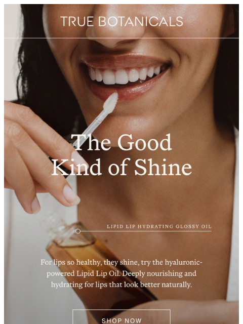 truebotanicals newsletter: Your Lips Deserve This