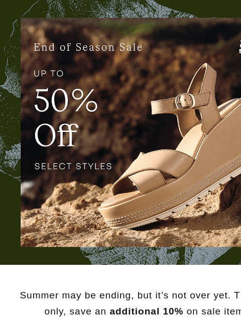 sorel newsletter: Save an additional 10% off sale items with the cou...