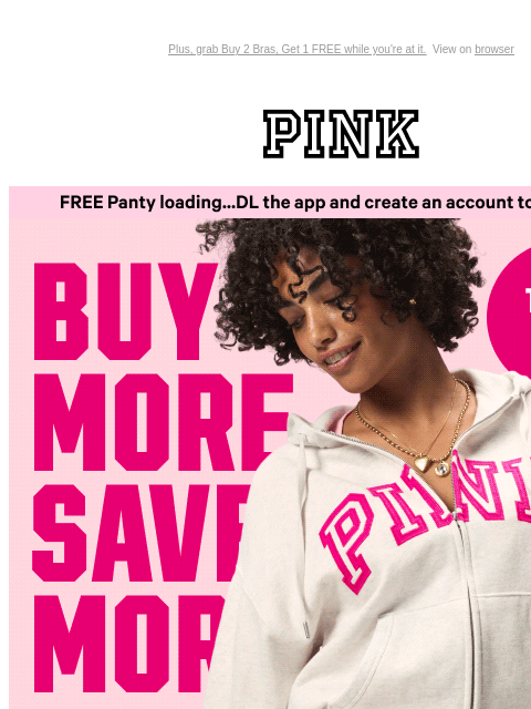 vspink newsletter: Today Only:  $25 Sweats When You Buy 3+