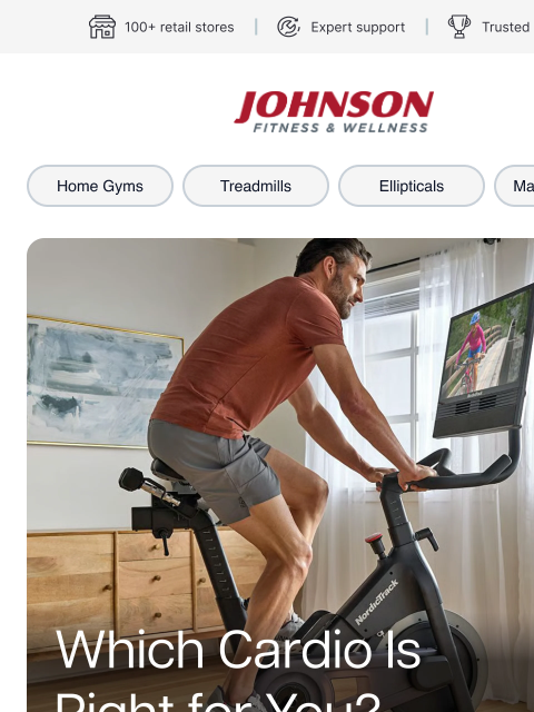 johnsonfit newsletter: Find the Cardio That Fits You