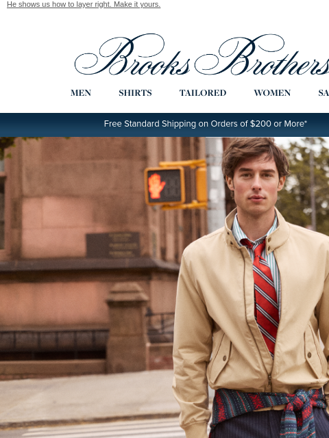 brooksbrothers newsletter: Meet Blake, Cal Poly San Luis Obispo athlete & pre...