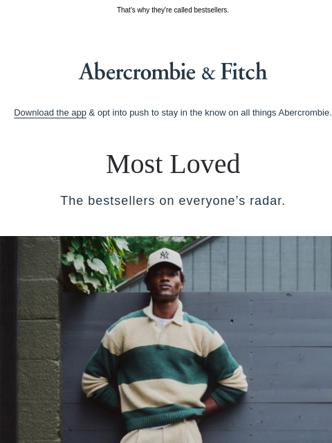 abercrombie newsletter: Best of the best.