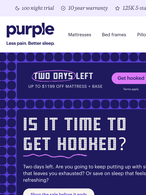 purple newsletter: You knew it was coming