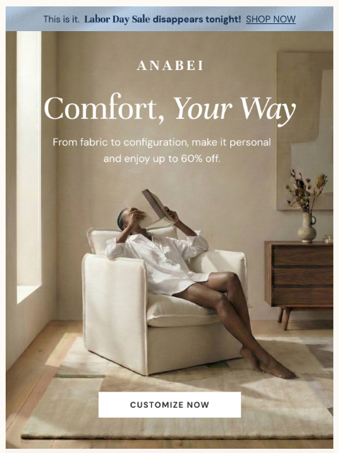 anabei newsletter: Your Space, Your Rules