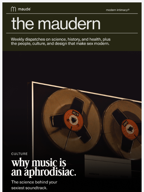 getmaude newsletter: the maudern