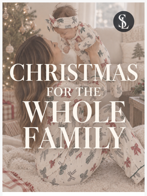 spearmintlove newsletter: Christmas for the Whole Family 🎄🤍