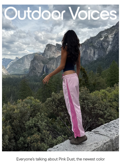 outdoorvoices newsletter: THE REVIEWS ARE IN