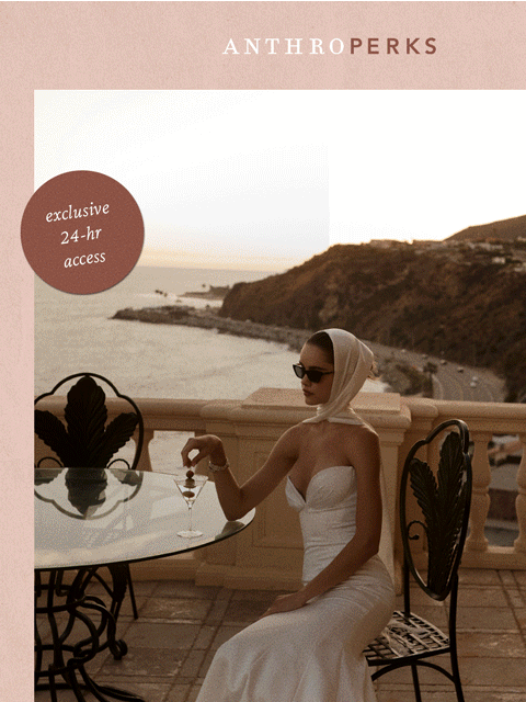 anthropologie newsletter: Early access: Our new wedding collection