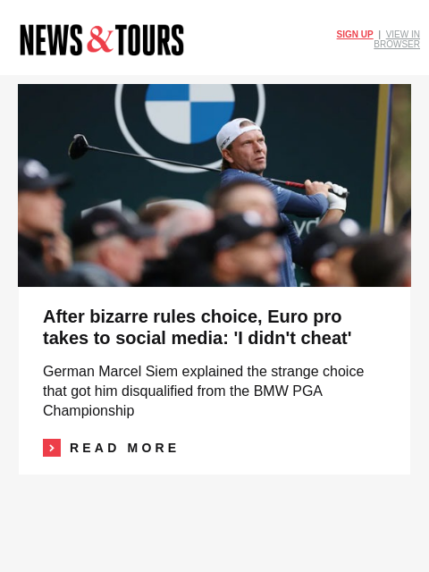 golfdigest newsletter: 10 scratch golfer tips nobody tells you about