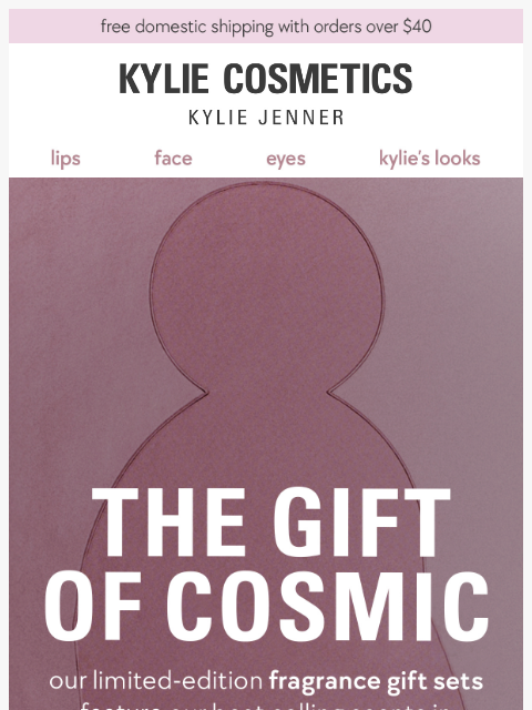 kyliecosmetics newsletter: out of this world fragrance gifts 💫