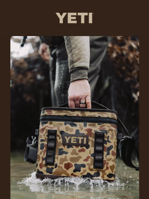 yeti newsletter: Keep It Cold. Keep It Camouflaged.