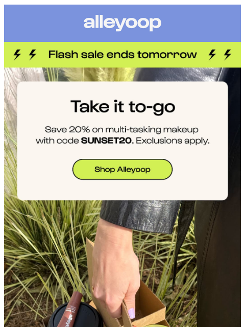 meetalleyoop newsletter: Ends soon: 20% off