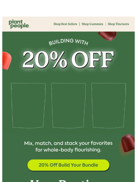 plantpeople newsletter: Energy โ Immunity โ Focus โ