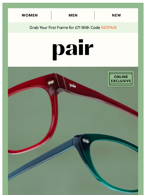 paireyewear newsletter: ✨NEW✨Acetate Colors Are Coming