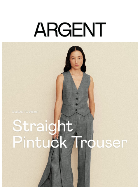 argentwork newsletter: The Pant That Does It All