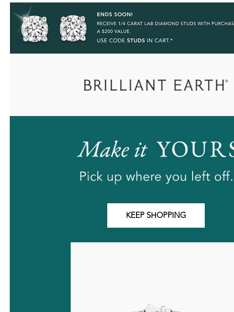brilliantearth newsletter: Can’t stop thinking about that piece?