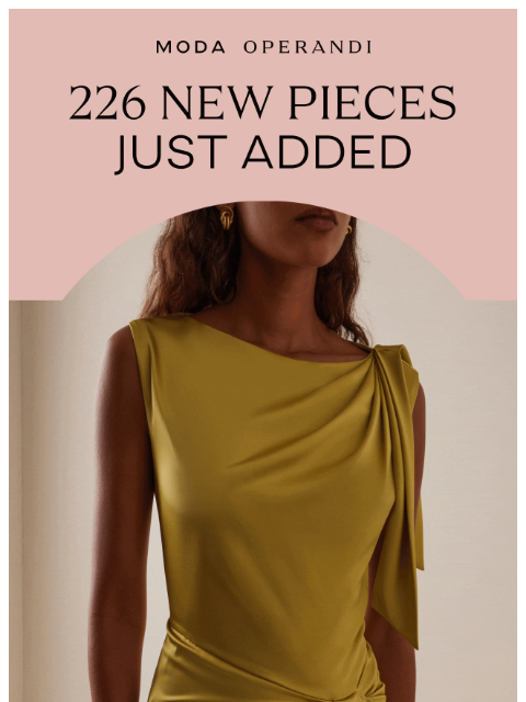 modaoperandi newsletter: NEW this week