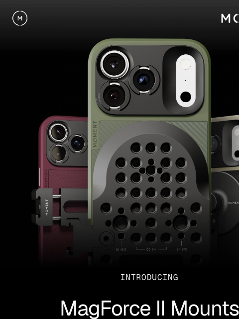 shopmoment newsletter: Introducing: MagForce II Mounts