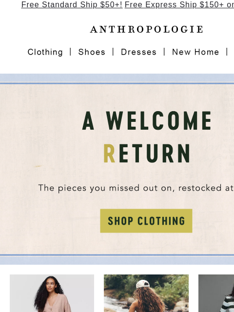 anthropologie newsletter: Just added: NEW sale styles